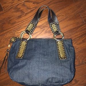 Beautiful Franco Sarto Denim handbag